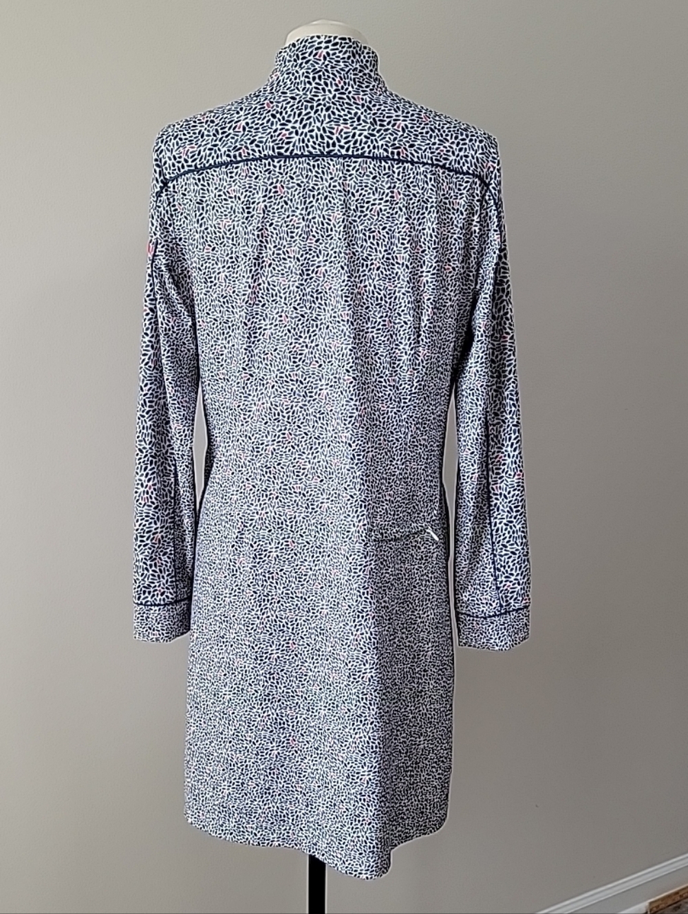 Fairway & Greene Long-Sleeve Golf Dress Print Quarter Button Packets Size XL EUC - Picture 8 of 15